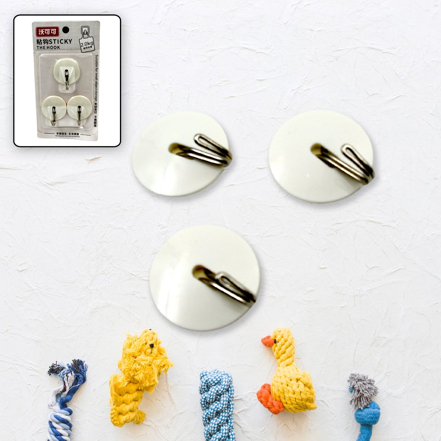 MULTIPURPOSE STRONG HOOK SELF-ADHESIVE HOOKS FOR WALL HEAVY PLASTIC HOOK, STICKY HOOK HOUSEHOLD FOR HOME , DECORATIVE HOOKS, BATHROOM & ALL TYPE WALL USE HOOK , SUITABLE FOR BATHROOM, KITCHEN, OFFICE