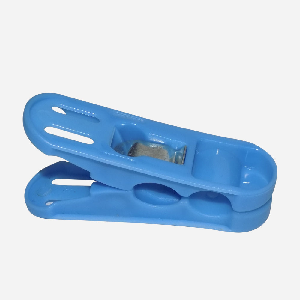 1368 Cloth Drying Non-Slip Light Plastic Clips (Multicolour) (Pack of 12)