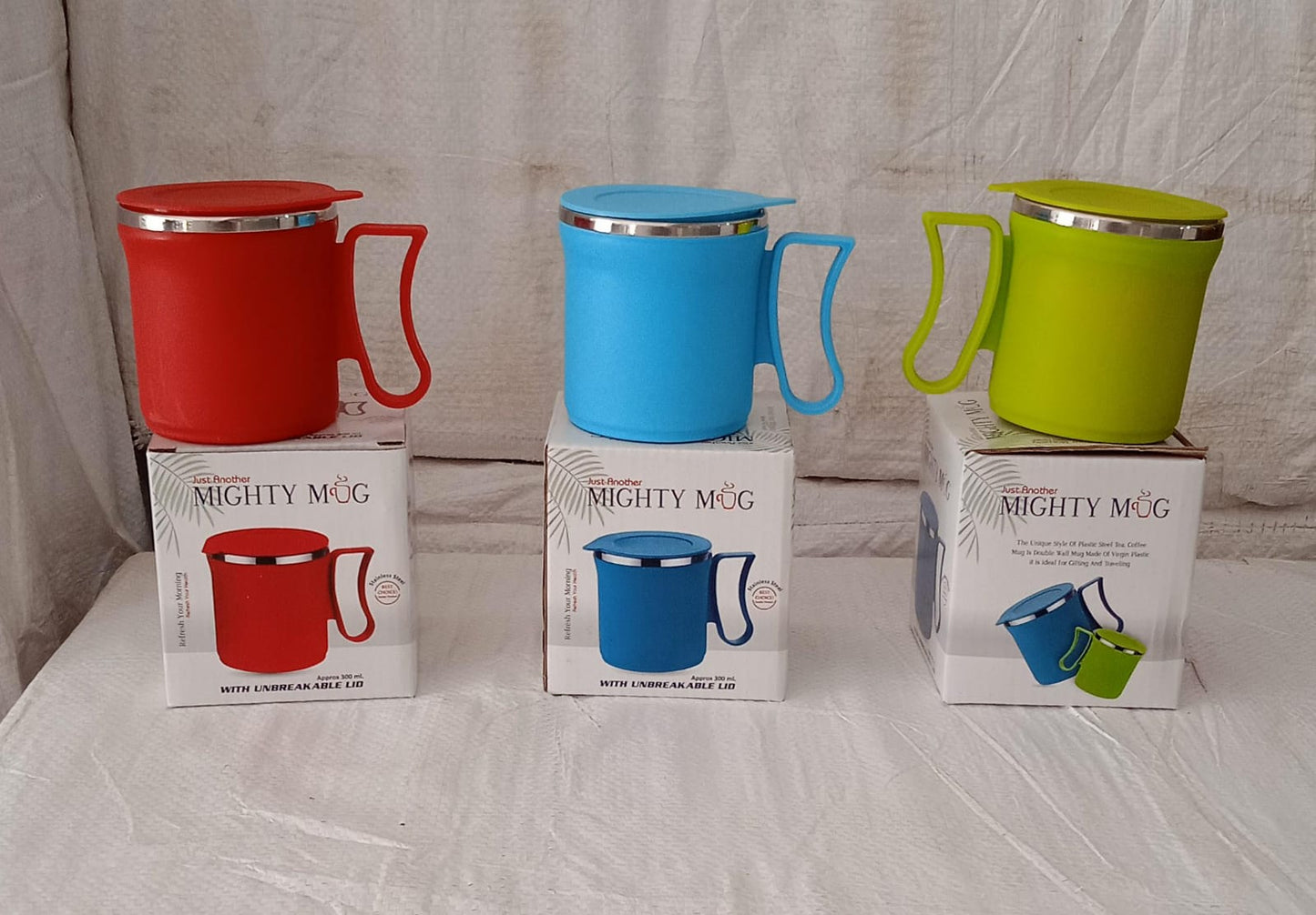 Stainless Steel Lid Cover Hot Coffee/Tea Mug Hot Insulated Double Wall Stainless Steel, Coffee and Milk Cup with Lid - Coffee Cup Approx 250 ML, 300 ML ( 1 Pc Mix Color)