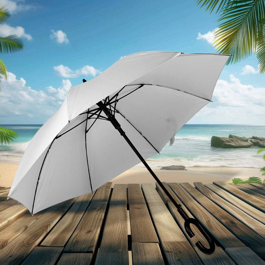 Umbrella Summer Sun and Rain Protection Foldable Cute Umbrella & C-Shaped Handle || UV Protection Rain Sun Umbrella || Travel Accessories || Umbrella for Children, Girls, and Boys (1 Pc / Mix Color) 