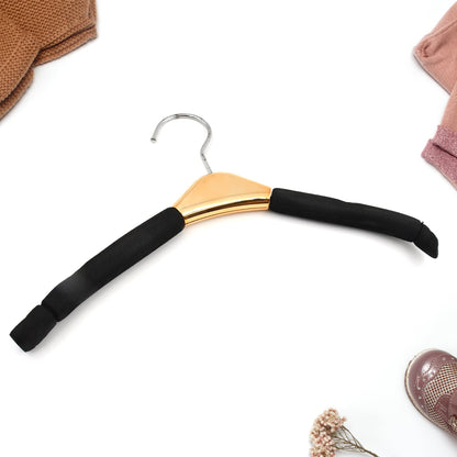 Solid Sponge Hanger Non-Slip Hanger Home No Trace Clothes Hanging Pants Clip Clothing Store Hangers, Clothes Hanger for Closet Wedding Dress Women, Men, Children Clothing (1 Pc / Mix Color)