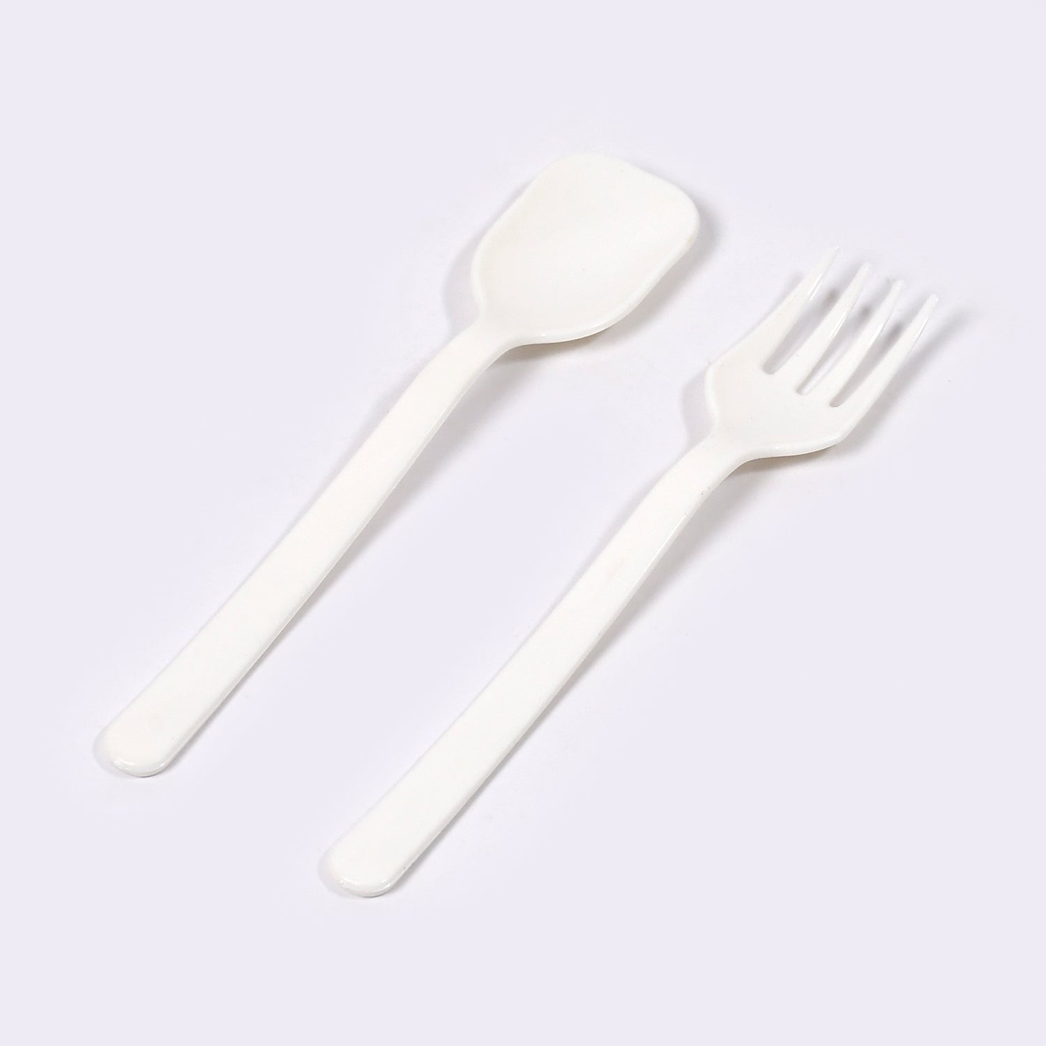 5239 Plastic Forks & spoon Cutlery-Utensils, Parties, Dinners, Catering Services, Family Gatherings ( pack of 2) 