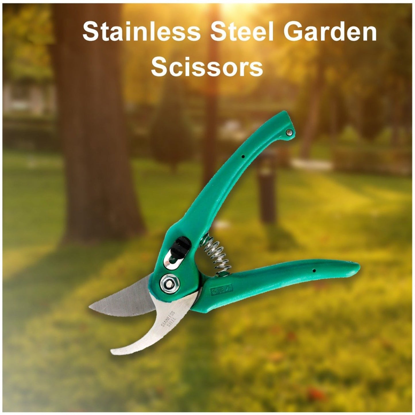 0465A Garden Shears Pruners Scissor for Cutting Branches, Flowers, Leaves, Pruning Seeds 