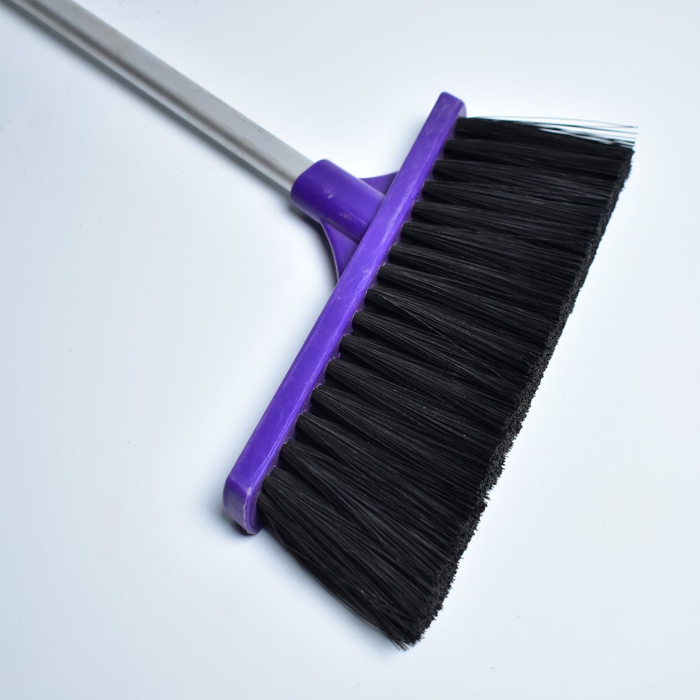 Long Handle Dustpan and Brush 2 Piece Set for Sweeping Cleaning Home Office