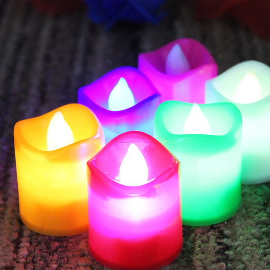 24Pcs Festival Decorative - LED Tealight Candles | Battery Operated Candle Ideal for Party, Wedding, Birthday, Gifts (Multi Color)