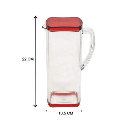 2789 2000Ml Square Jug For Carrying Water And Types Of Juices And Beverages And All. 