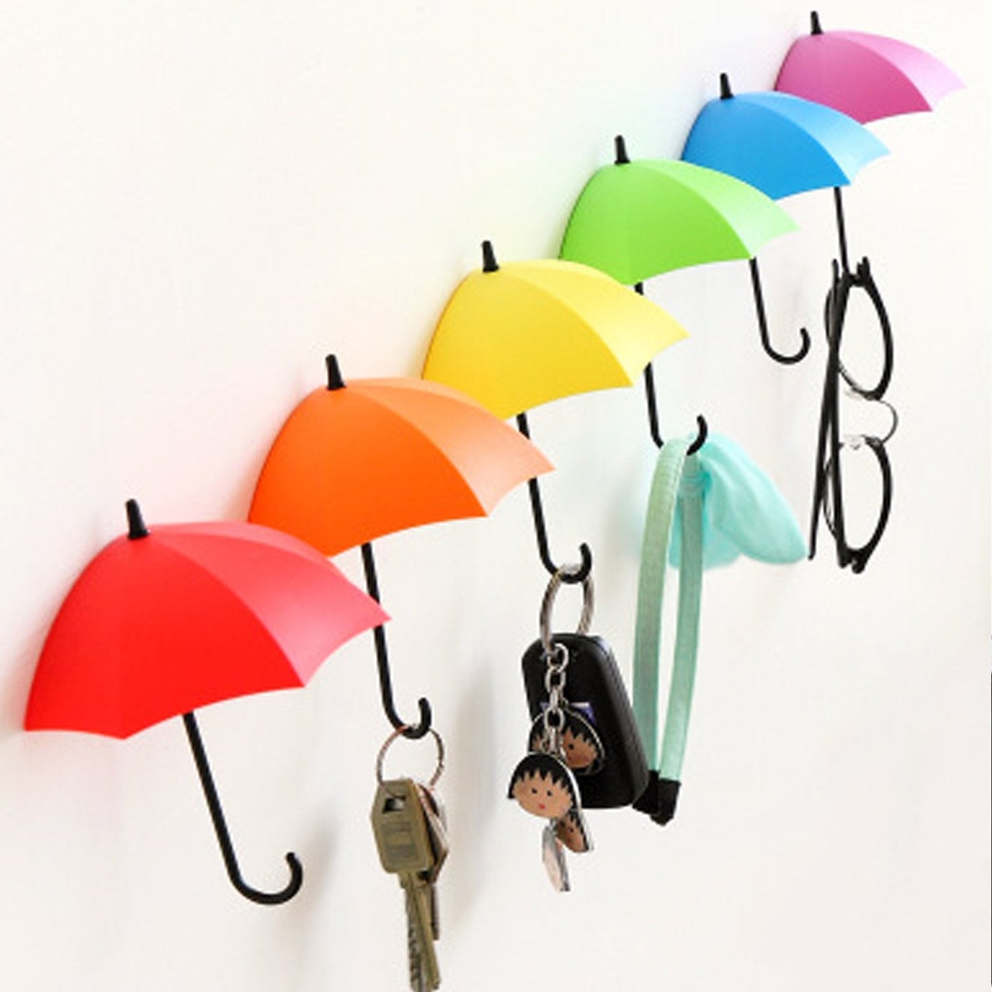 1783 Colourful Umbrella Key Holder 