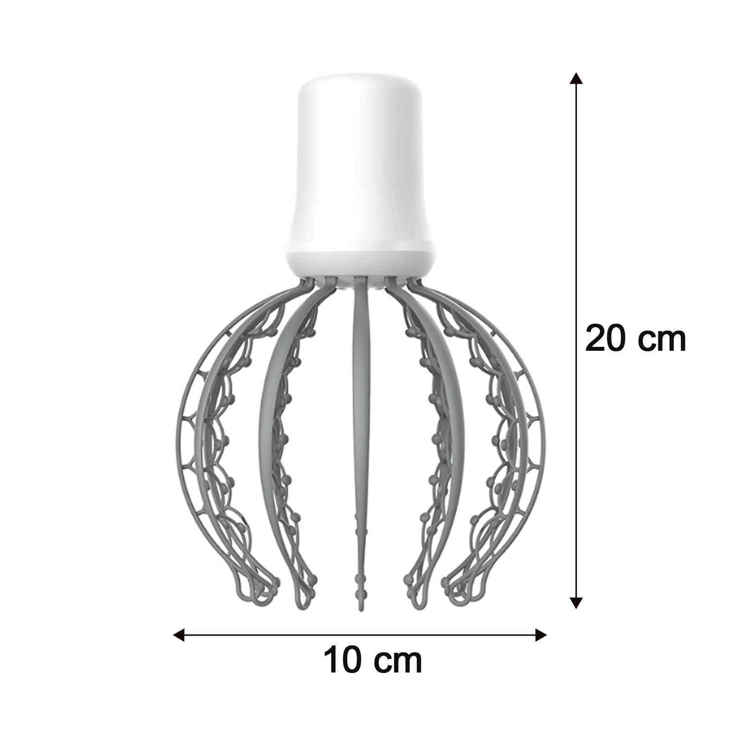 1712 Electric Octopus Claw Scalp Massager Stress Relief Therapeutic Head Scratcher 