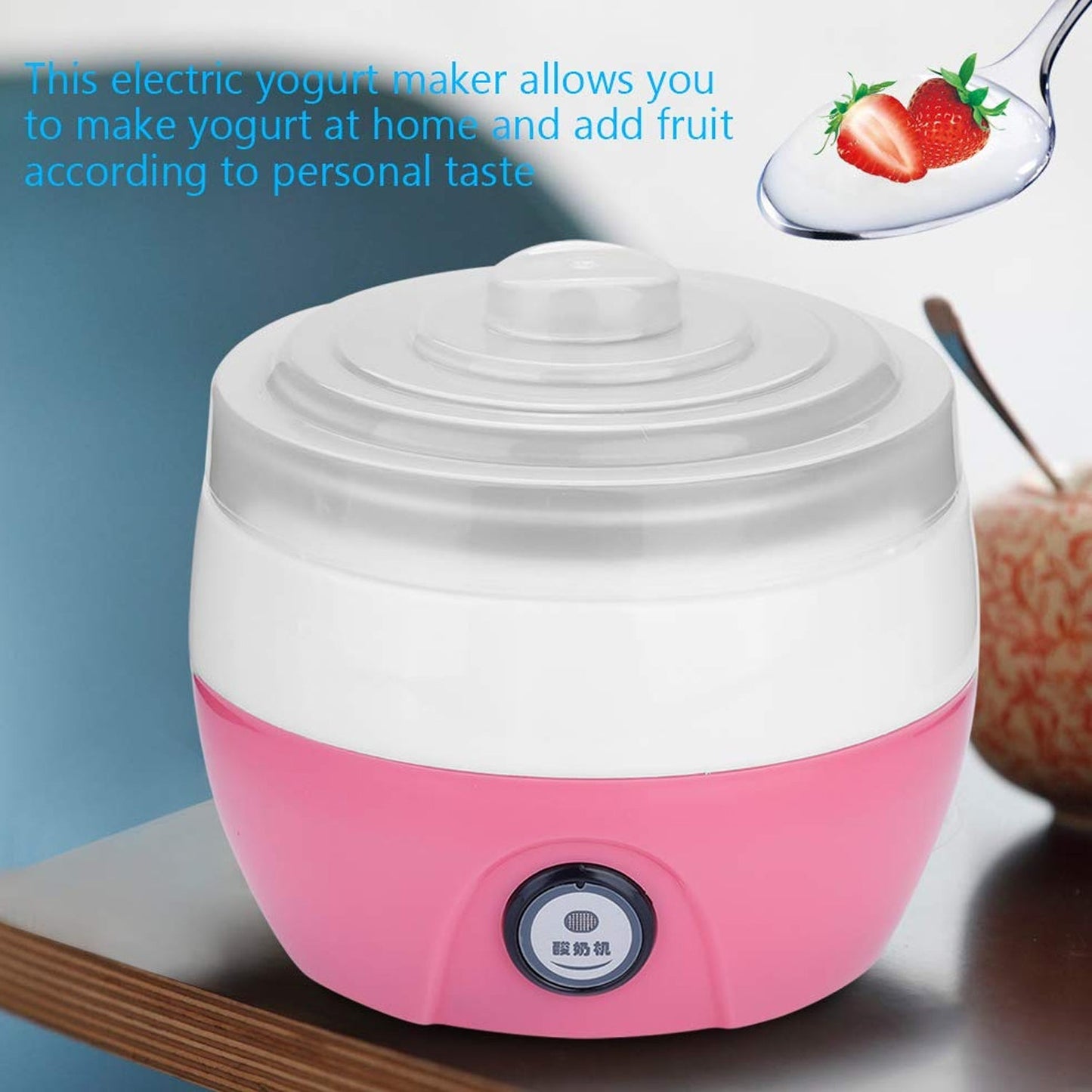 Electronic Yogurt Maker, Automatic Yogurt Maker Machine 1L Yoghurt DIY Tool Plastic Container for Home Use 