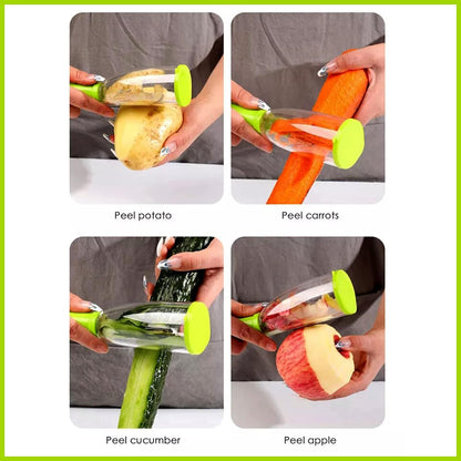 Smart Multifunctional Vegetable / Fruit Peeler for Kitchen