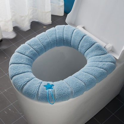 Winter Comfortable Soft Toilet Seat Mat Cover Pad Cushion Plush