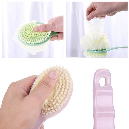 2in1 Bath Brush With Long Handle