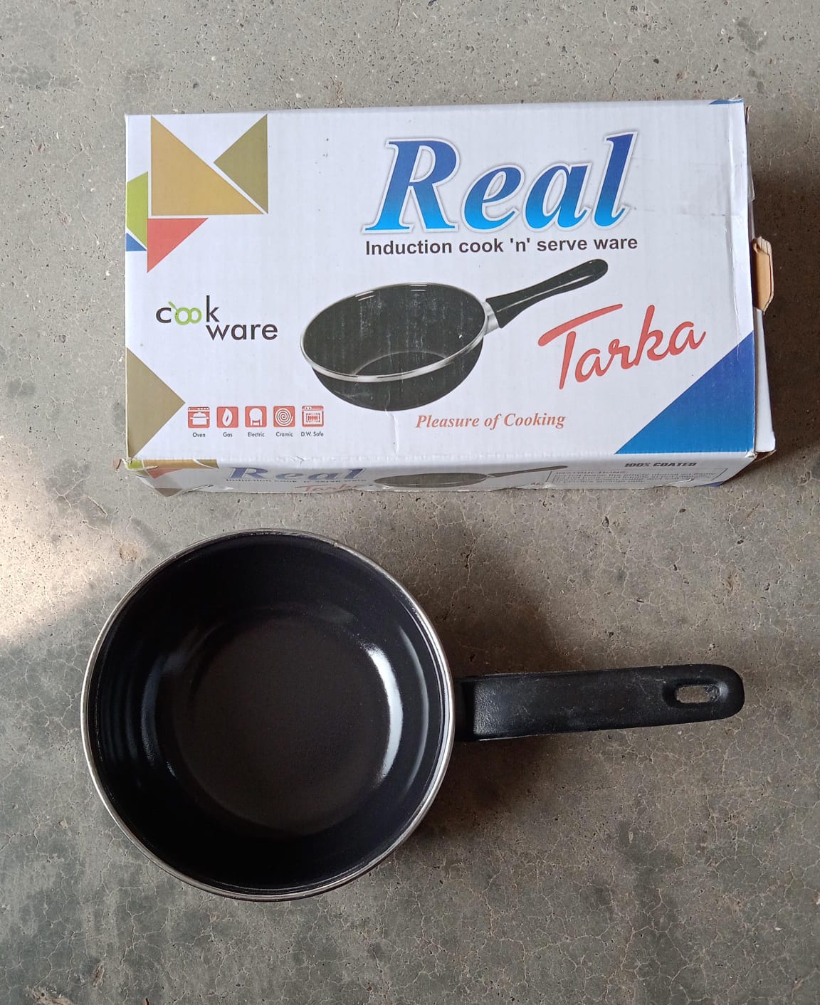 Non-Stick Gas Compatible Fry Pan Without Lid